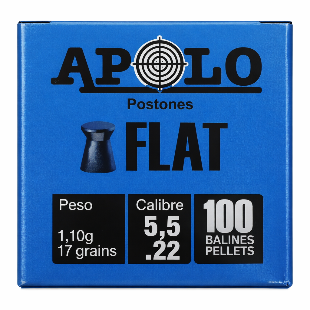 Postones Apolo Flat 5.5 10 X 100 (1000 Unidades)