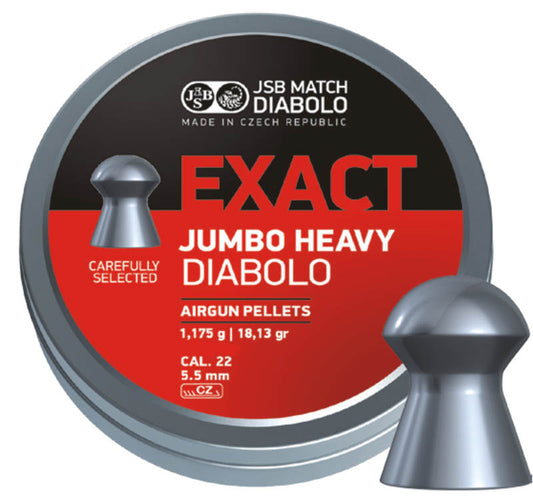 POSTONES JSB Exact Jumbo Heavy Diabolo 5.5 18.13Gr 250 pcs.