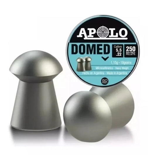 POSTONES APOLO DOMED 5.5MM 1000 UNIDADES