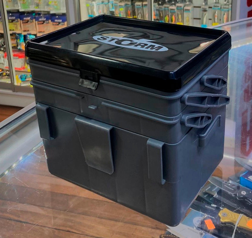 Caja Organizadora Storm STEXT de Pesca con 16 Compartimentos, Compacta y Durable