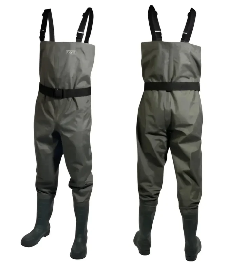Wader Pesca Pvc Marca Hart Modelo Strong C/bota
