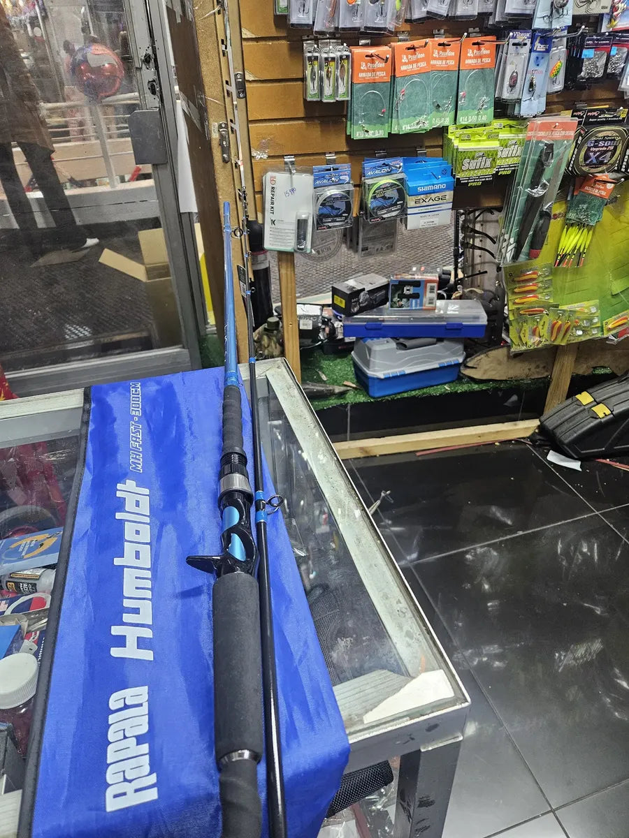 CAÑA PARA PESCA CON SEÑUELO RAPALA HUMBOLT ACCION RAPIDA DE 3 METROS 10-40 Gr