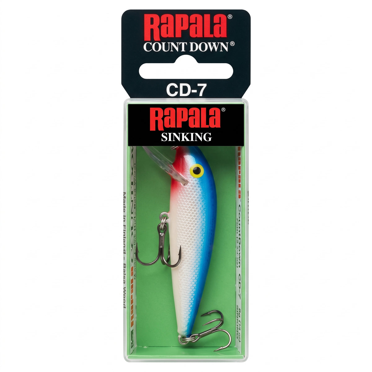 Señuelo Rapala Countdown CD7 Sinking