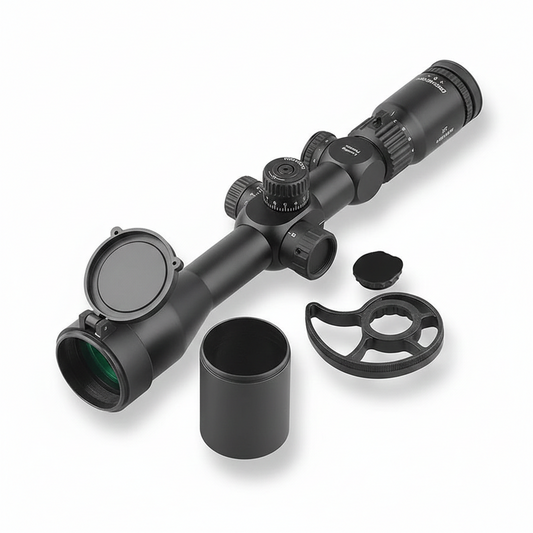 Mira Telescópica APOLO 4-16x44SFIRF FFP con Retícula Iluminada y Paralaje Lateral – Tubo 30mm