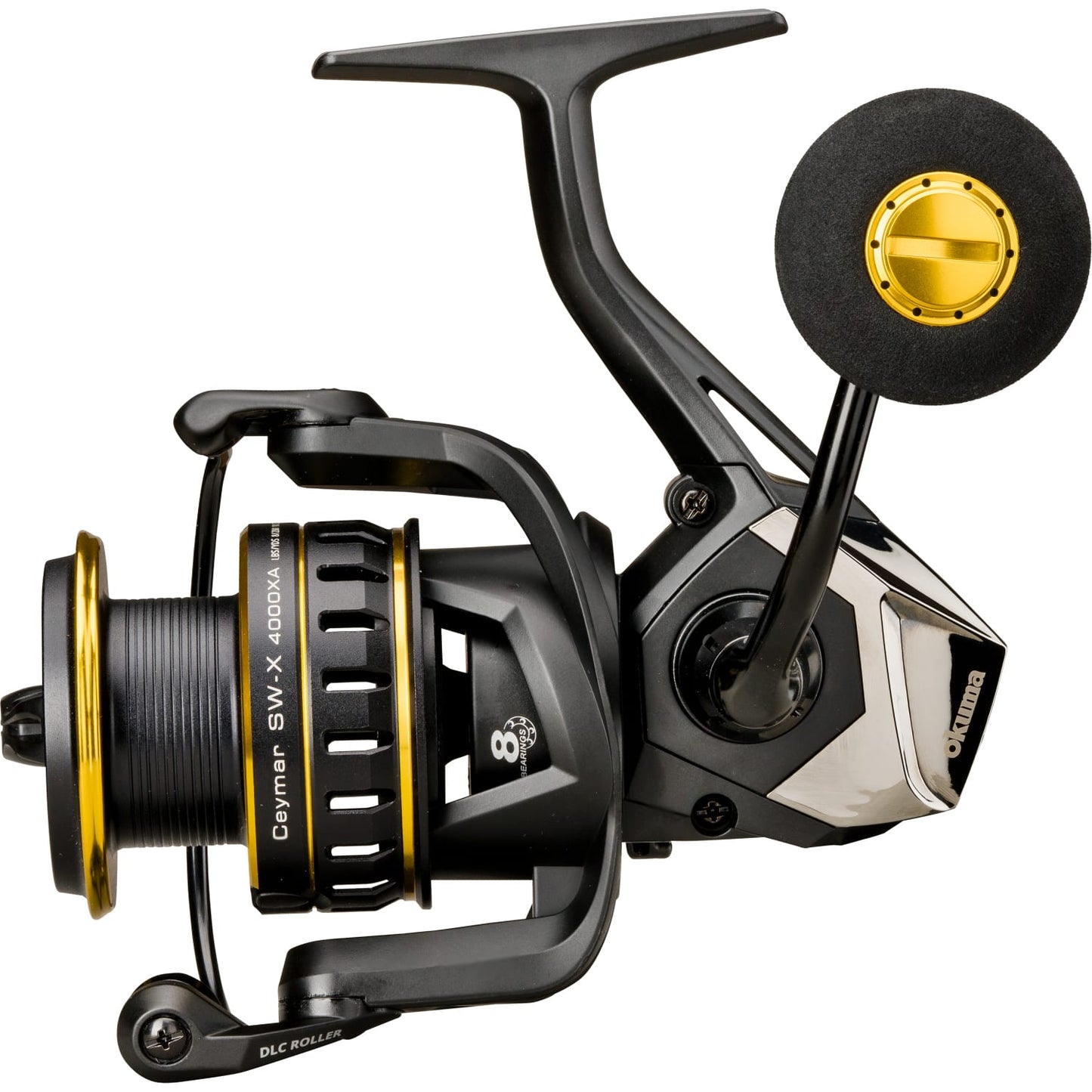 Carrete Okuma Ceymar SW-X: Resistencia, Precisión para Pesca en Agua Salada